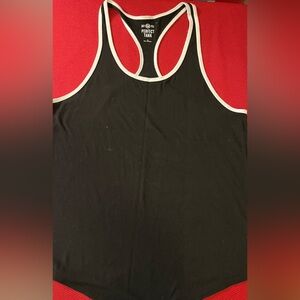 Ladies tank top black
